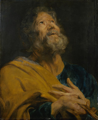 Антонис ван Дейк (1599 – 1641). Апостол Петр.