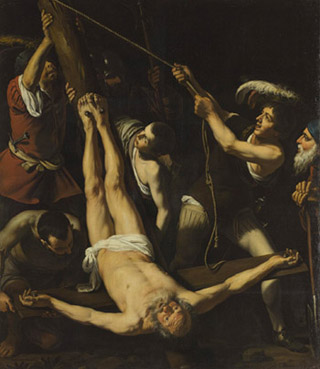 Приписывается Лионелло Спада (1576 – 1622). Мученичество апостола Петра.